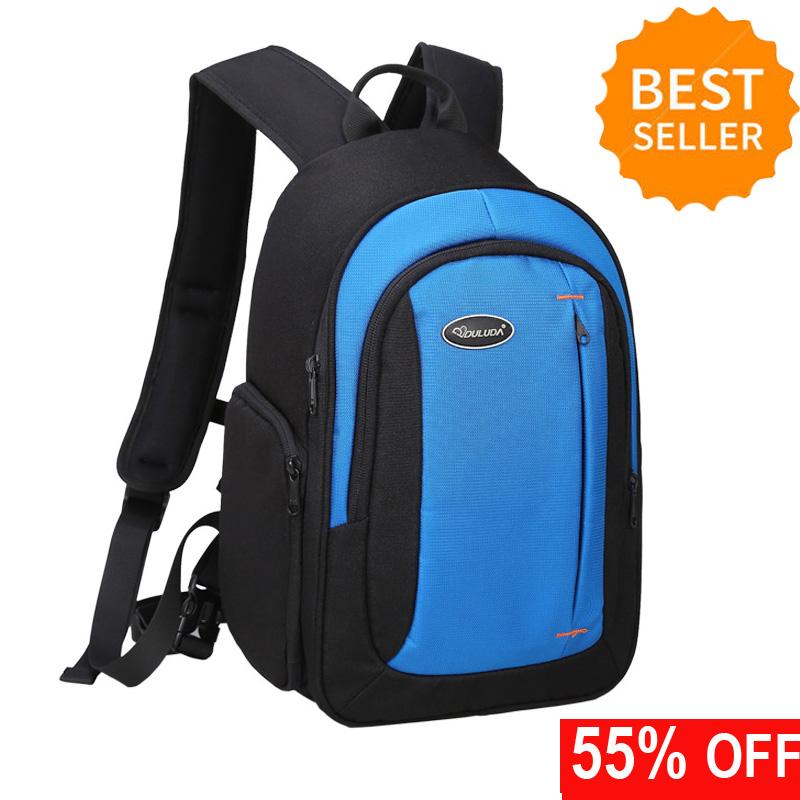 Ransel Kamera DSLR Kamera Tahan Air Tas untuk Sony Canon Nikon Olympus SLR/DSLR Kamera, Lensa dan Aksesoris