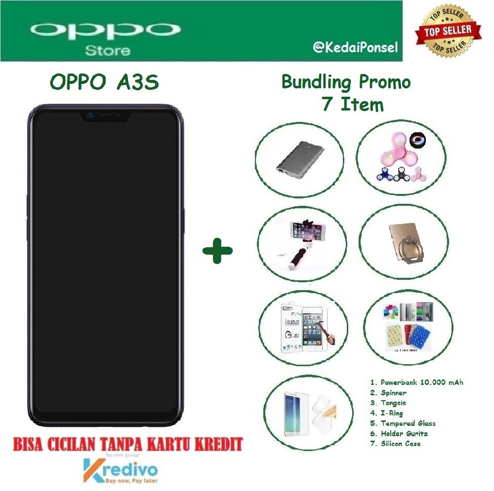 OPPO A3S [2/16GB] - Bisa Cicilan tanpa Kartu Kredit