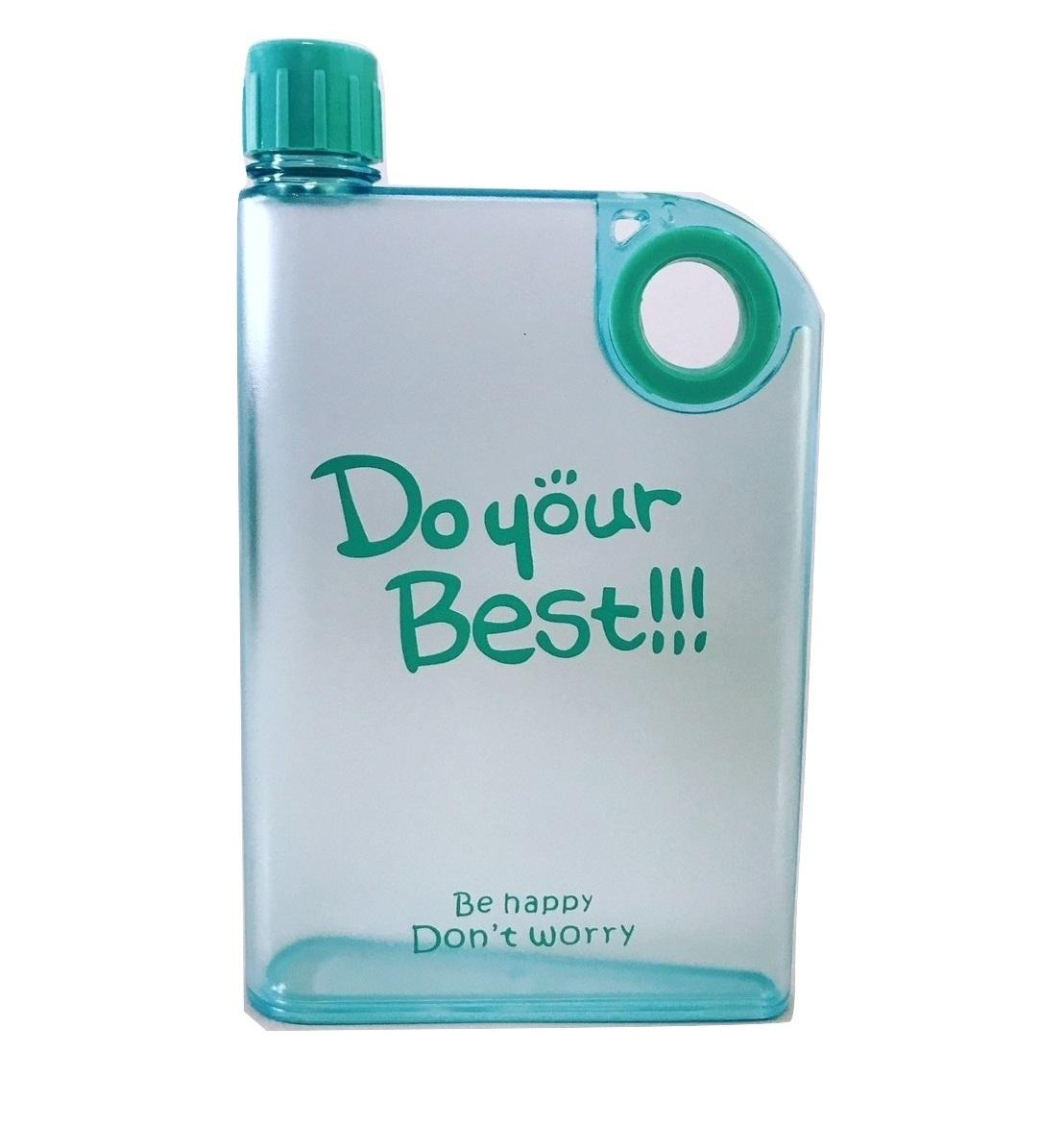 A5 Memo Bottle (DOFF SOFT) -Botol Minum Do Your Best Flat 420ml