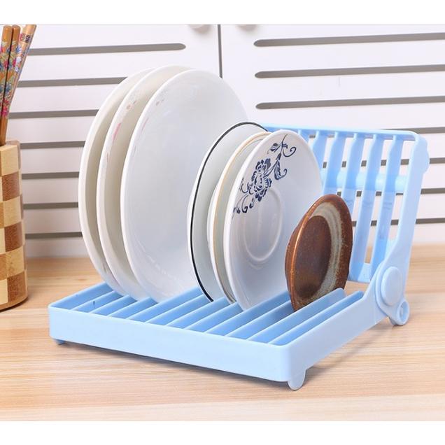 Rak Piring Lipat Portable Serbaguna Paling Hemat Tempat 12 plates