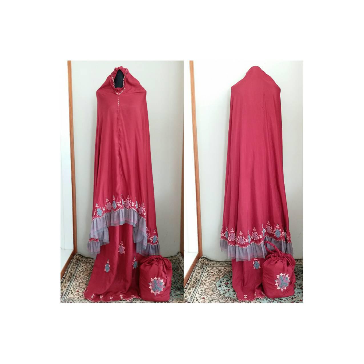 MUKENA BORDIR SULAM MEDINA SERUT EXCLUSIVE HANDMADE