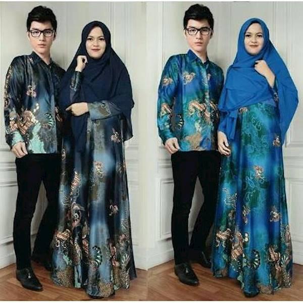 Promo Hari Ini Couple Adriana Baju Muslim Pasangan Gamis Syari Kemeja Batik Pesta Untuk Lebaran