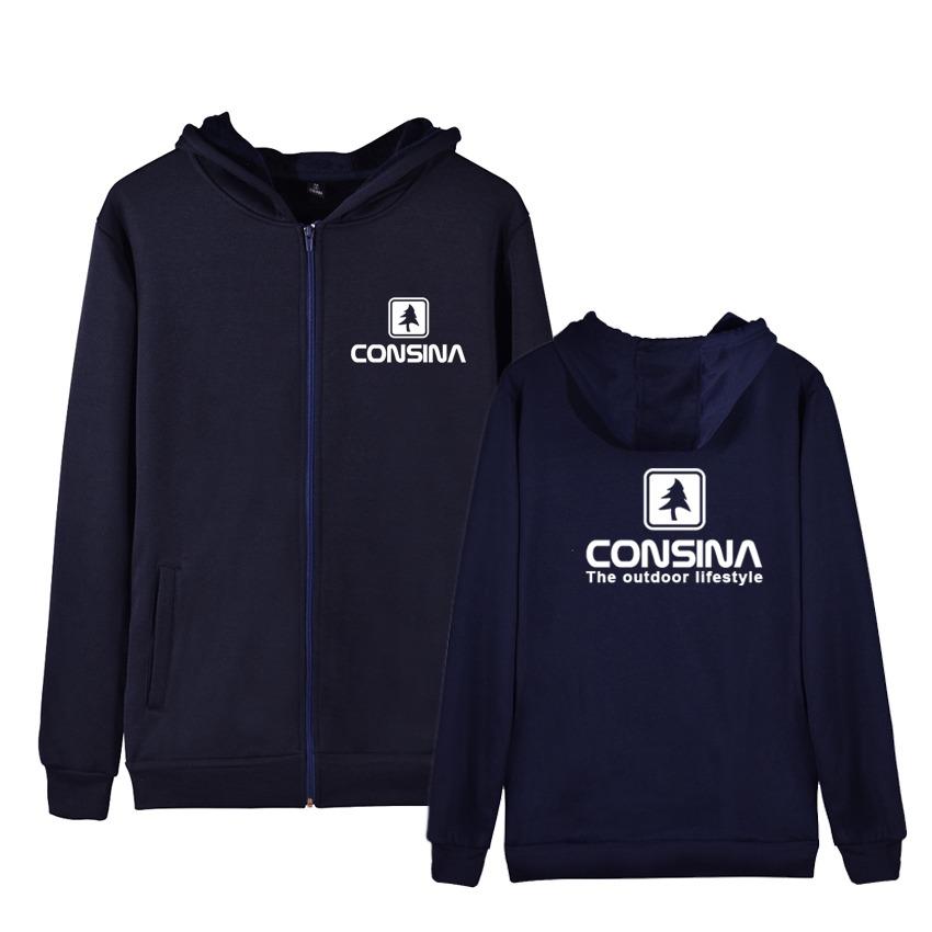 Do More Store Jaket Baseball Consina White Premium