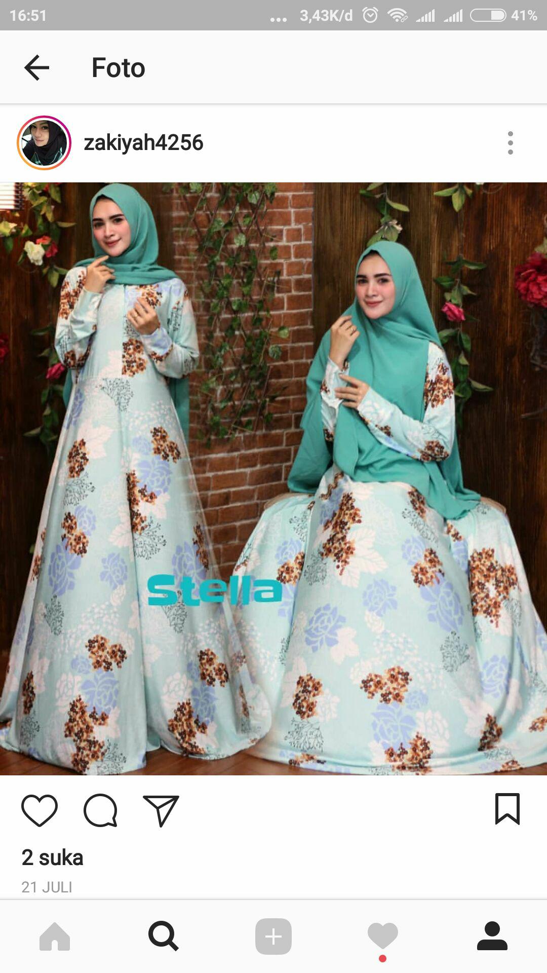 Nurulcollection Baju wanita muslim Dress gaun Gamis syari murah/Gamis motif/Gamis busui/Gamis klok empat meter/Gamis terbaru