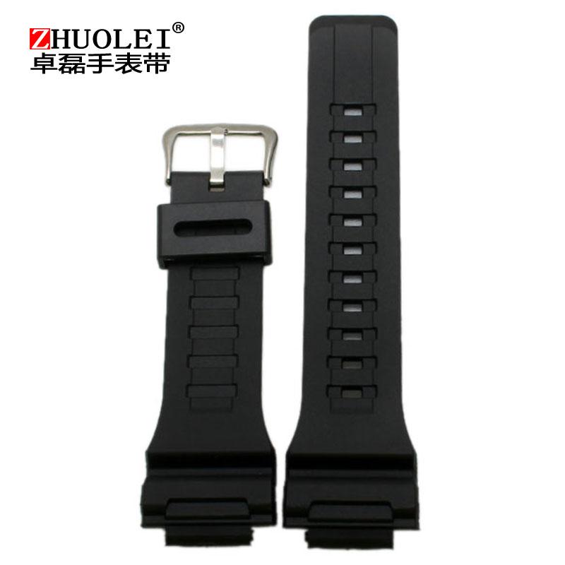 Casio Tali Selai Tangan Silikon Tali Selai Tangan Aqs810w/Aq-s800w Resin Hitam Generasi