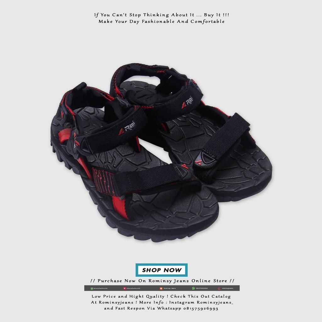 Sandal REI Black Bugs
