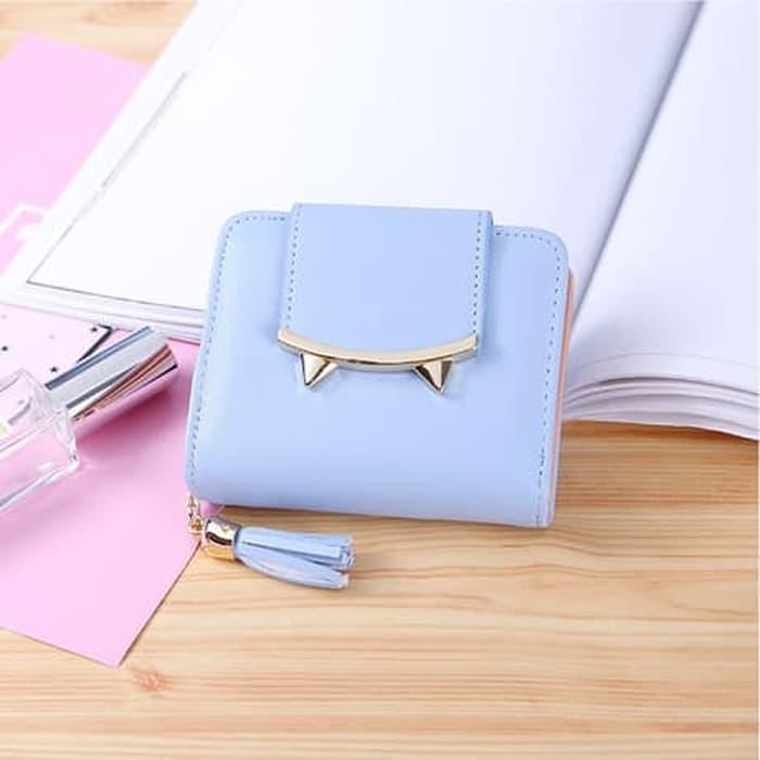 Kalula Dompet wanita pendek / dompet koin / dompet wanita pouch keren import model gigi