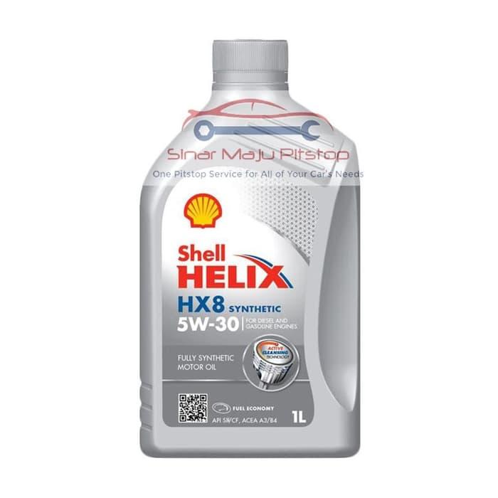 Shell Helix HX8 Fully Synthetic 5W-30 - Pelumas Oli Mesin Mobil 1