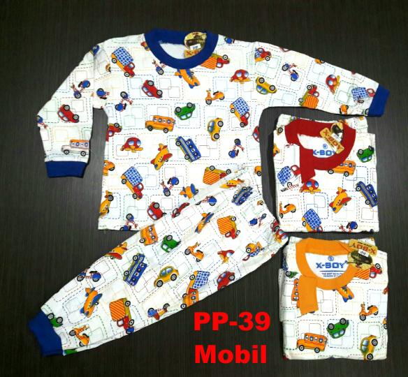 Baju Tidur Anak gambar MOBIL ( PP- 39 )
