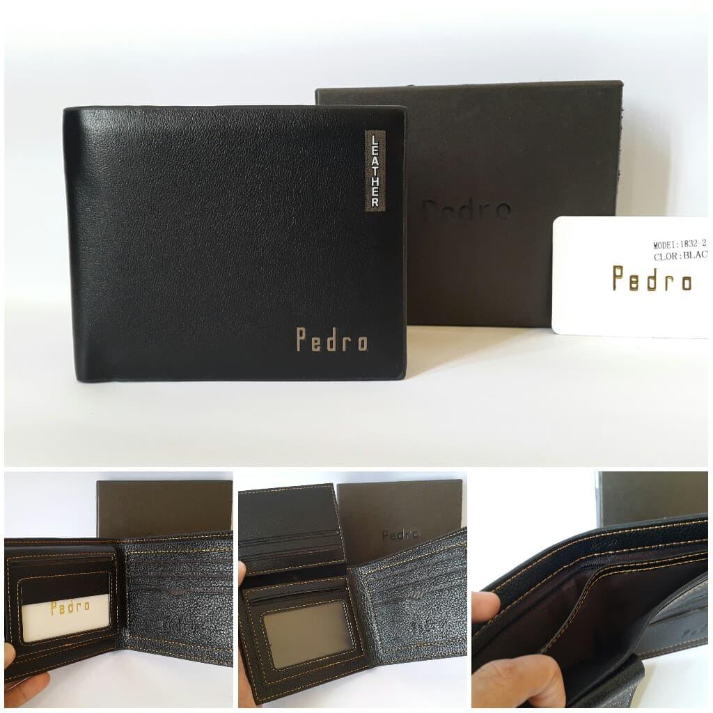 DOMPET PRIA KULIT PEDRO IMPORT 1832-21 DOMPET COWOK DOMPET TIDUR SUPER
