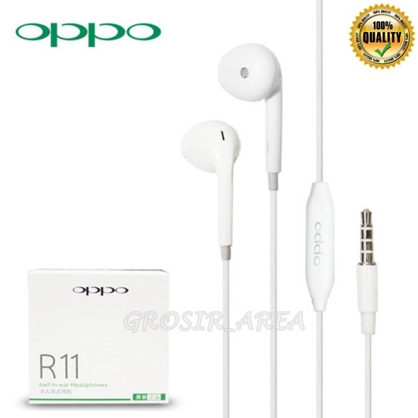 OPPO R11 Handsfree / Headset In-Ear Type HMH135 - PUTIH