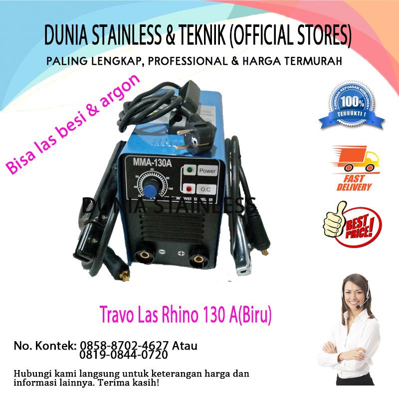Mesin Travo las rhino 130 A (Biru) teknik interior bangunan besi interior bangunan stainless steel almunium sparepart mobil/motor tangga.
