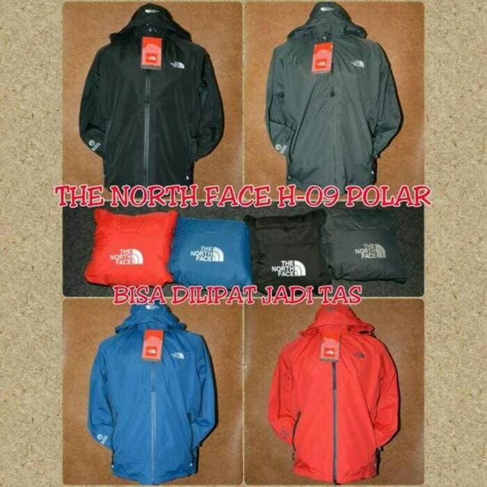 Jaket Gunung / outdoor pria TNF The North Face h-09/h09 Tas full Polar