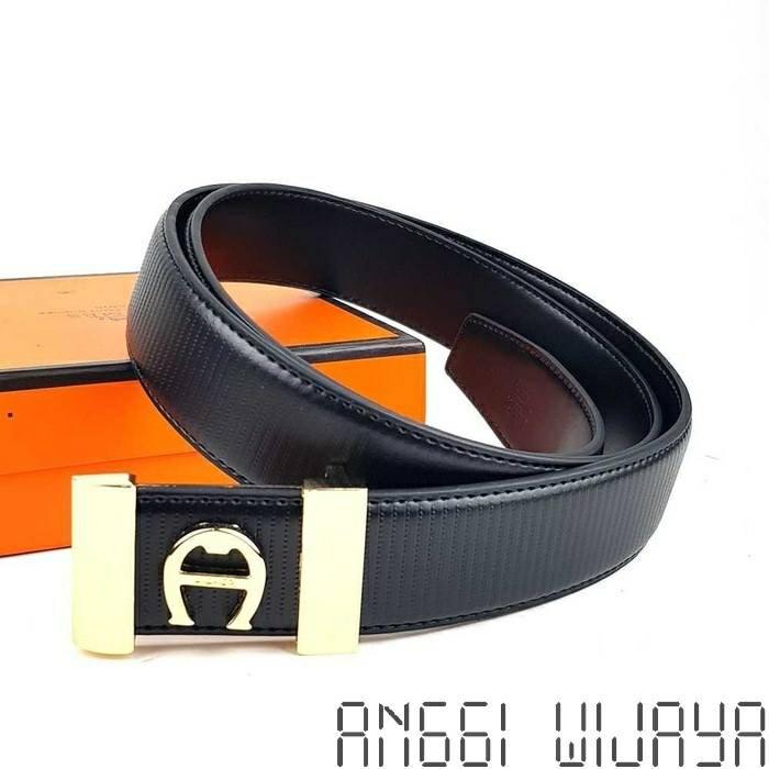 IKAT PINGGANG GESPER BELT PRIA/WANITA KULIT IMPORT JAMAN SEKARANG AGR04AW