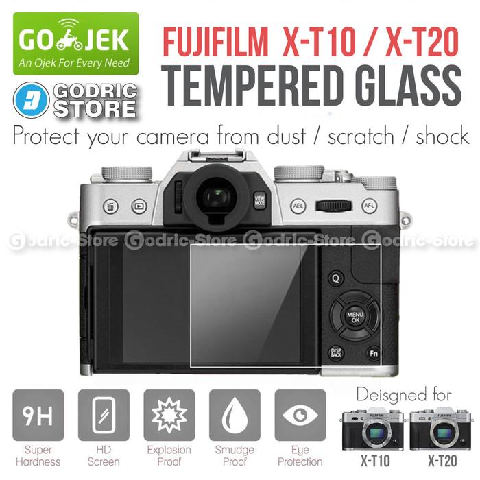 Ready! Fujifilm X-T10 U002F Xt10 U002F X-T20 U002F Xt20 Lcd Tempered Glass Anti Gores - ready stock