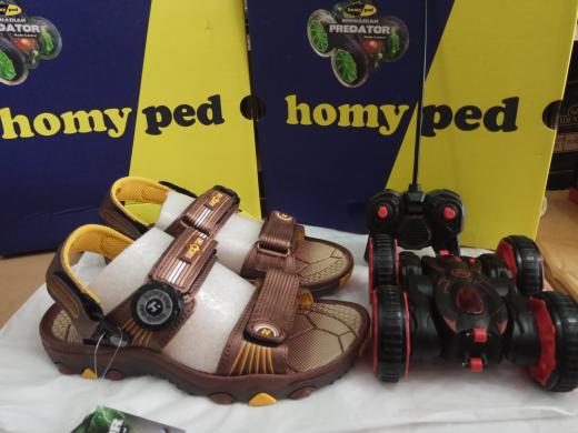Sandal Gunung Homyped Blitz Berhadiah Terbaru 2018 37, Cokelat Muda