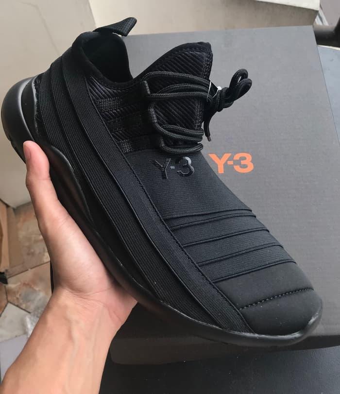 BEST SELLER!!! ADIDAS Y3 Qasa Elle Yohji Yamamoto Black High Premium Original - VeMq3I