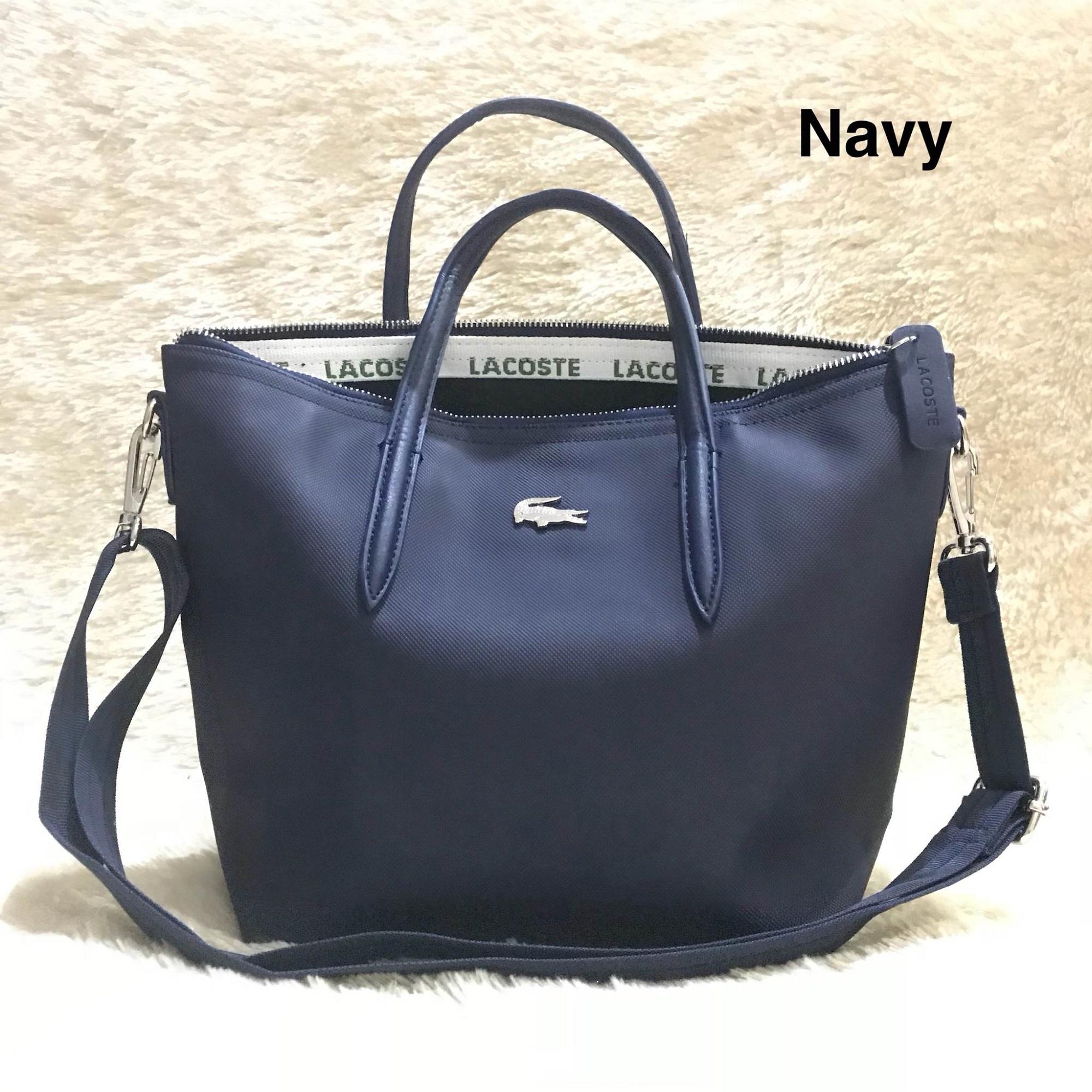 tas wanita murah cewek branded import batam selempang LCOST SLING TOTE