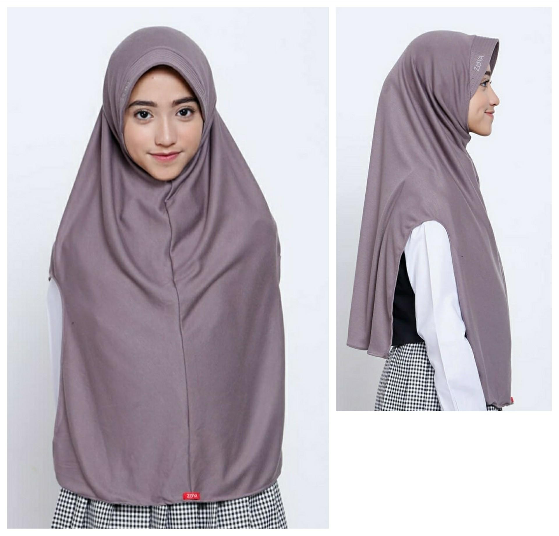 ZOYA Jilbab Hijab Instan Kerudung Bergo Untuk Remaja dan Dewasa