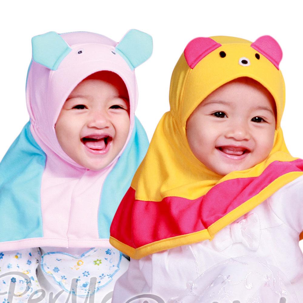 Kerudung Anak Bayi emotion / Jilbab Anak Bayi / Jilbab Bayi / Hijab Pashmina Instan Anak