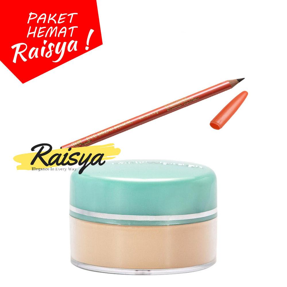 Wardah Everyday Luminous Face Powder - Bedak Tabur 02 Beige Free Viva Pensil Alis