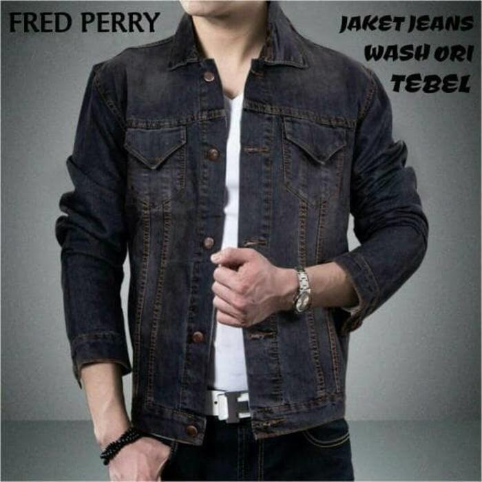 PROMO!!! Kemeja Jeans FRED PERRY - 5Rga9G