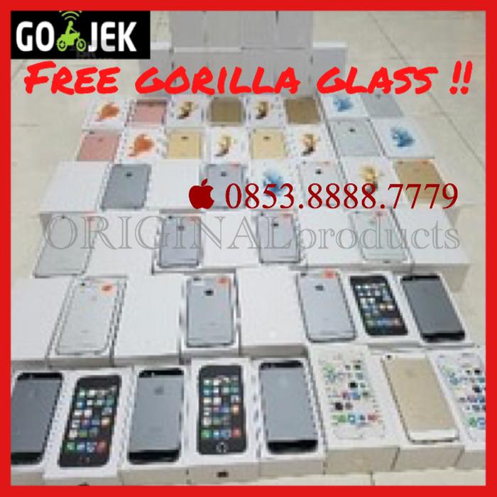 READY STOCK BNIB iPhone 128GB 6S PLUS SILVER Garansi Apple 1 Tahun