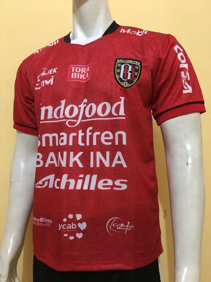 DISKON JERSEY BALI UNITED HOME LIGA 1 2018 TERMURAH