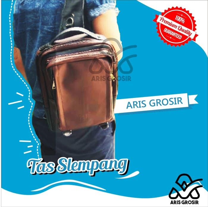 ORIGINAL!!! Tas Selempang/Tas Selempang Cowok Kulit Shiya Arrow Original 2018