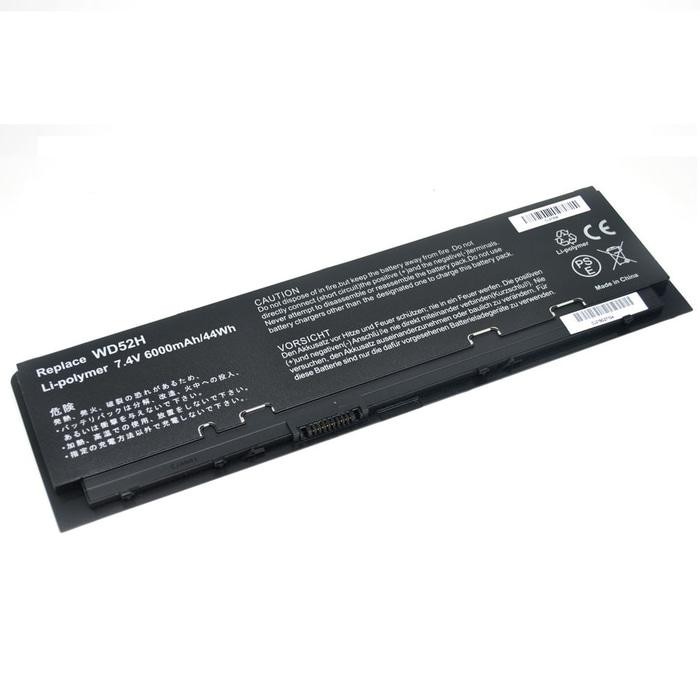 Battery For Dell Latitude E7240 High Capacity 6000Mah - Black
