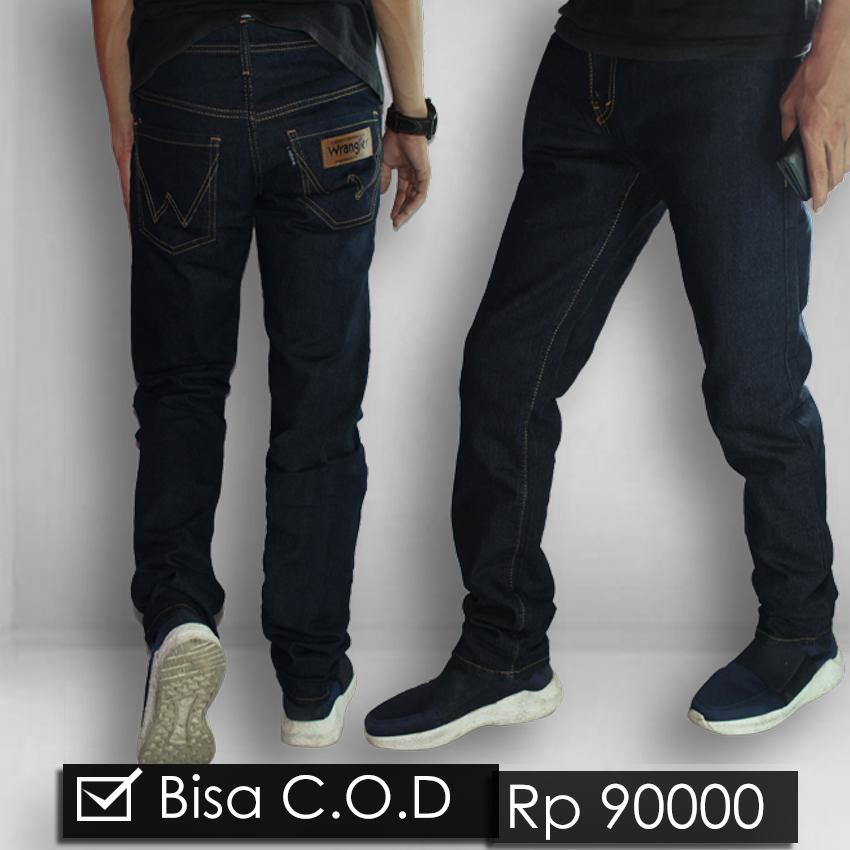 Celana Jeans Wrangler - Pria Fit Skinny Stretch