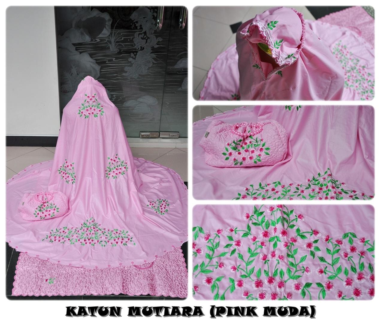 TERLARIS!!! MUKENA DEWASA KATUN MINYAK MUTIARA PINK mukena mewah / mukena dewasa / mukena tatuis / mukena anak / mukena bali / mukena katun jepang