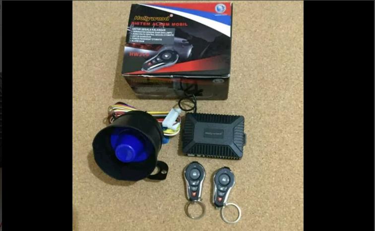 Alarm Mobil HOLLYWOOD ORIGINAL HW375 Remote Mobil Car Alarm System