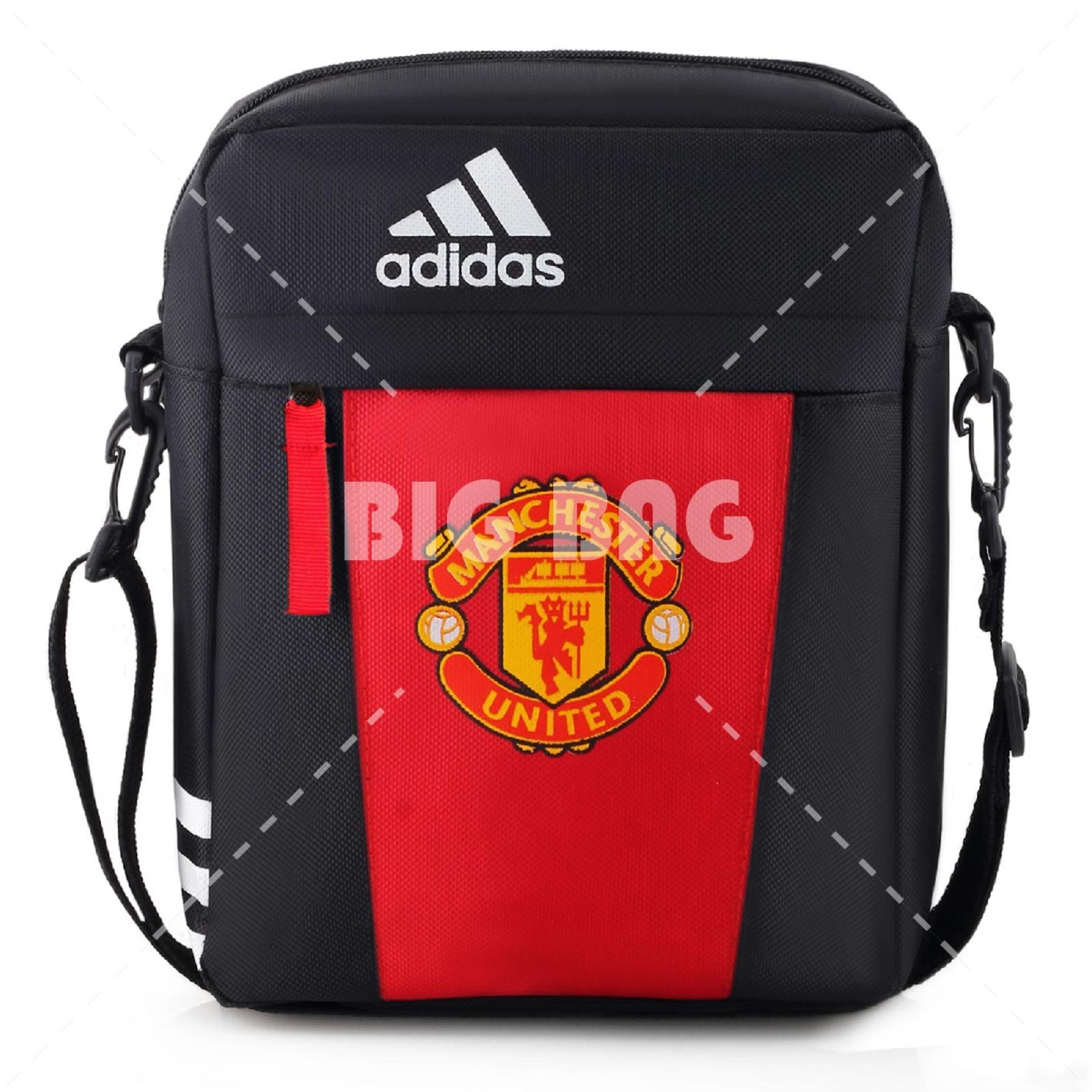 Tas Selempang Adidas Bola Pria M.U Men Soccer Editions - Red