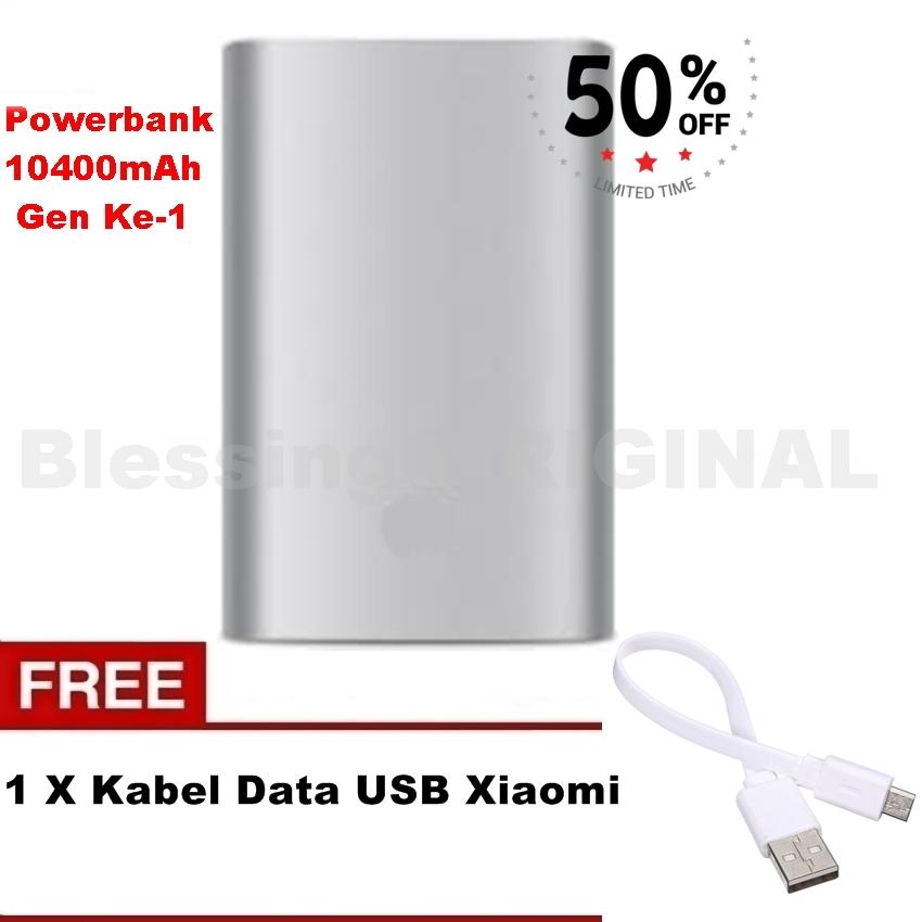Blessing Powerbank 10400 mAh Real Kapasitas Limited - Silver