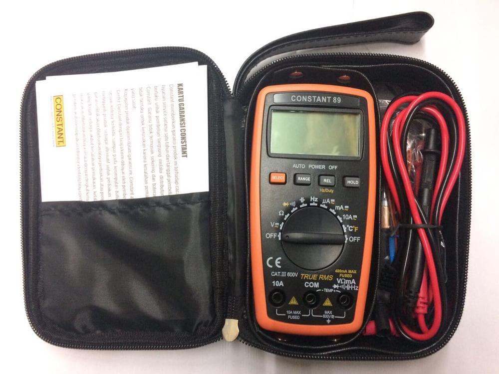 Constant 89 Autorange digital multimeter with 3999 coun Murah