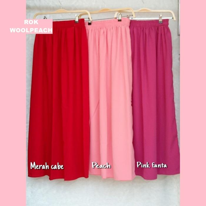 ROK WOOLPEACH | ROK WOLFIS / Rok Maxi / ROK Wanita / ROK Wanita Murah / ROK Wanita Berkualitas / ROK Wanita Kekinian