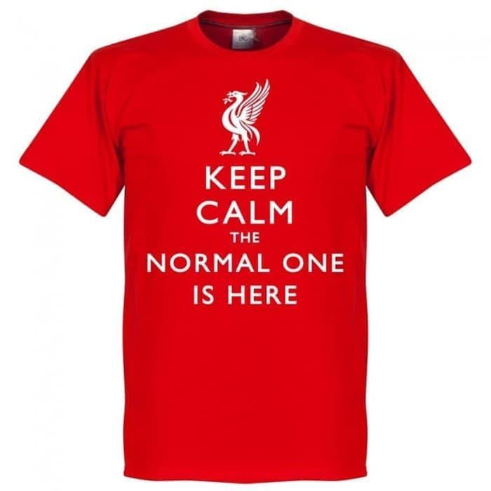 DISKON TERLARIS KAOS T-SHIRT DISTRO KEEP CALM & THE NORMAL ONE TERMURAH