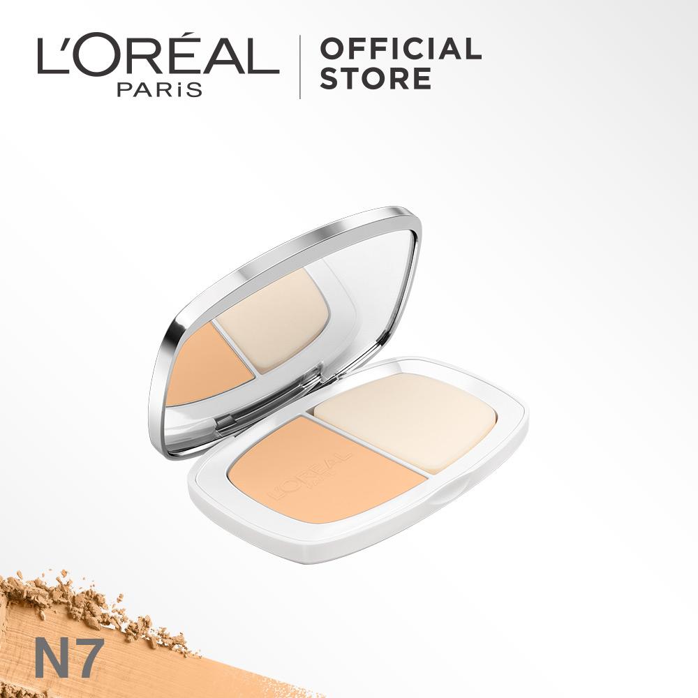 L'Oreal Paris Powder Foundation True Match Two Way Cake N7 Full Coverage