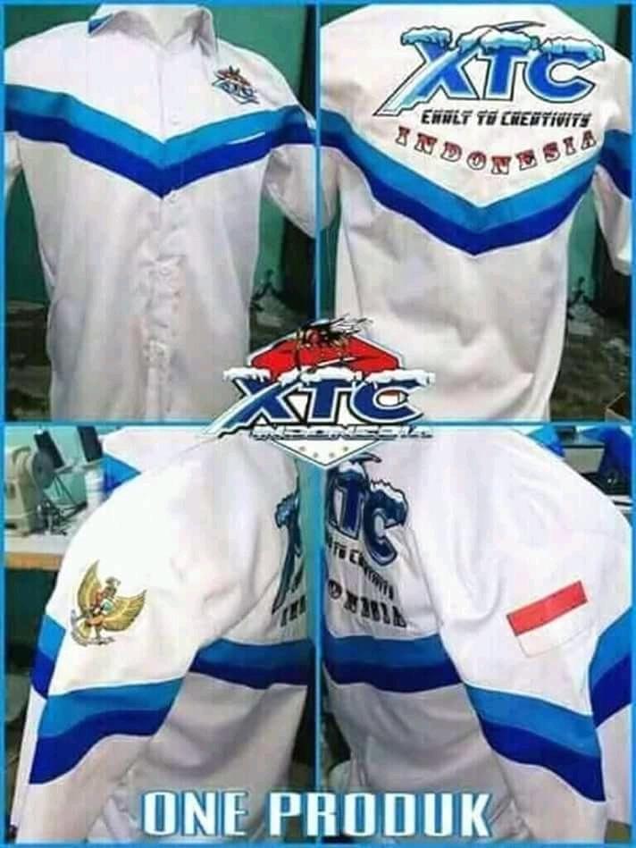 Kemeja xtc polet putih