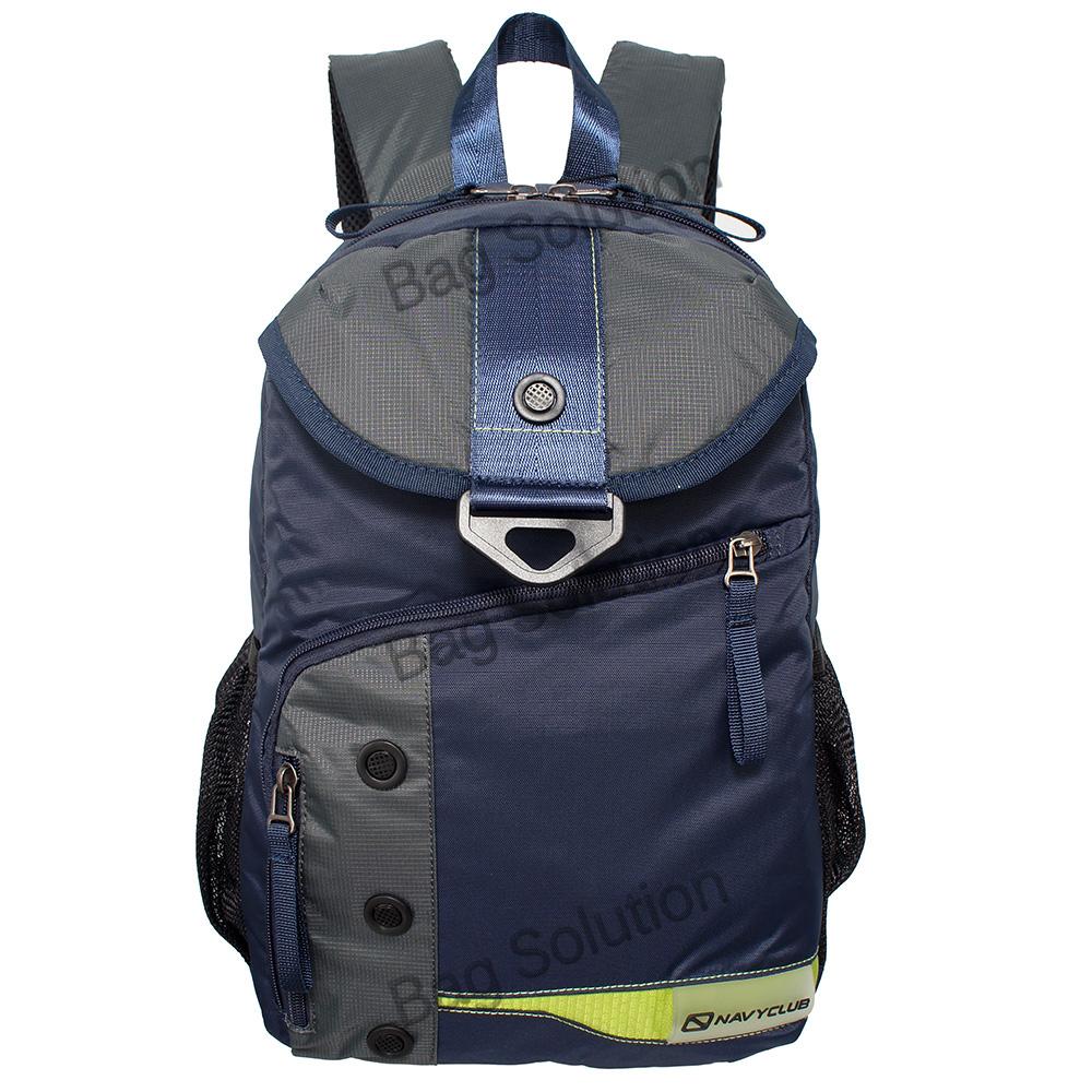 Navy Club New Arrival Tas Ransel Tas sekolah Kasual Trendy Tas Punggung - Tas Ransel Pria Tas Ransel Wanita EIAE a