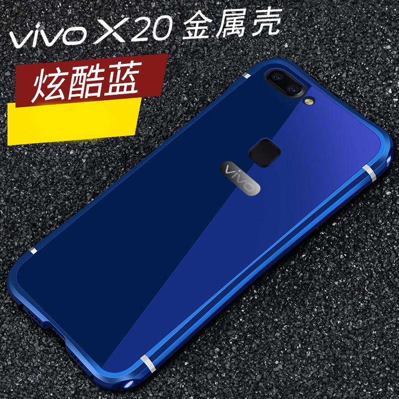 Vivo Selubung Ponsel Vivo X20 Bingkai Logam Model Pria