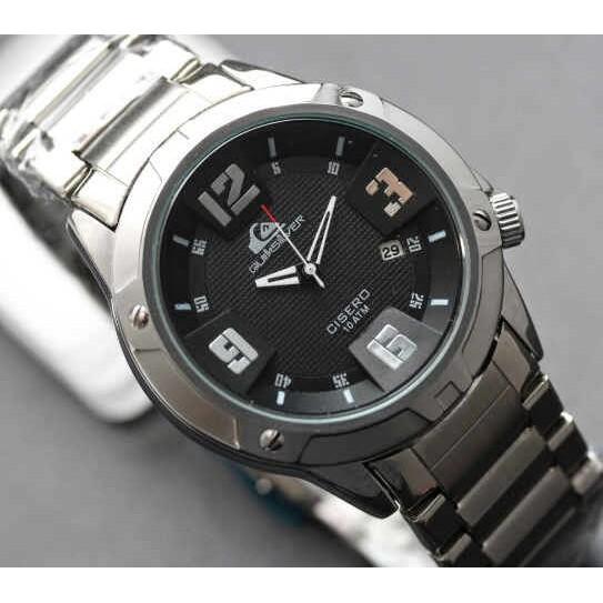 Quiksilver Cisero Rantai Silver Black - Mazcyi