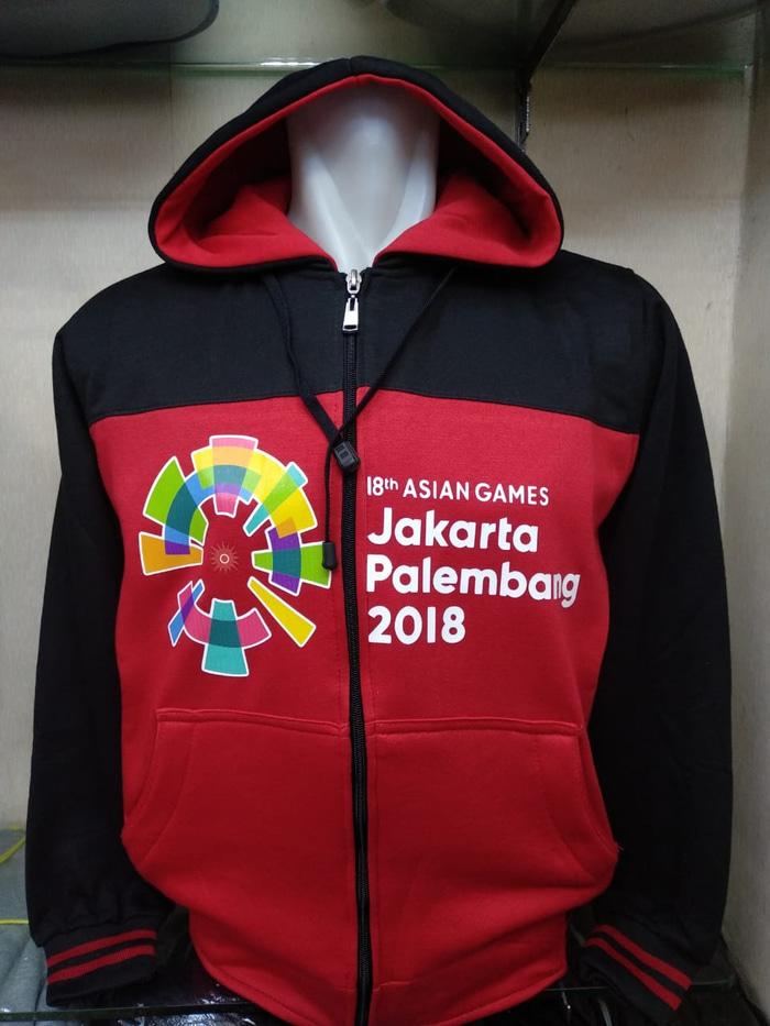 DcStore - jaket hoodie zipper asian games 18 jakarta palembang 2018 / jaket asian game / jaket pria / asian game / asean game / asian game 2018 / jaket asian game 2018