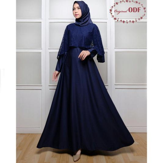 IndonesiaHeritage Fashion Busana Muslimah Muslim Wanita Brokat (Real Pic Foto Asli) - Gamis Pesta Brukat Premium Original - Wisuda Remaja Modern - Kebaya Pesta Modern - Gaun Pesta Maxi Dress Brukat Brokat ihodf