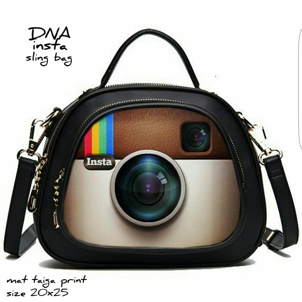 Jual Termurah Tas Slingbag / Tas Handbag Murah / Tas Gaul Motif Instagram Promo