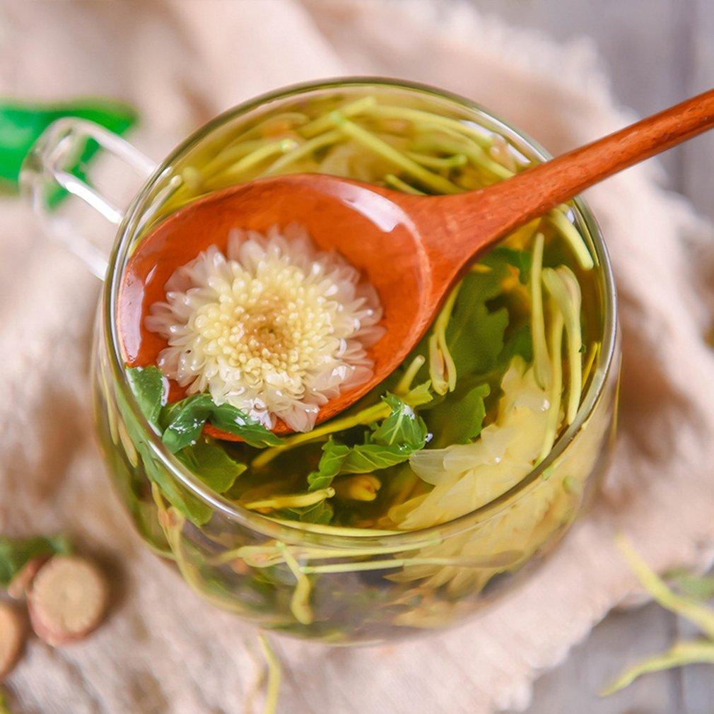 Jiehaosheng Estore Kombinasi Teh Organik Alami Flora Teh Herbal Buatan Tangan Proses Teh Kesehatan