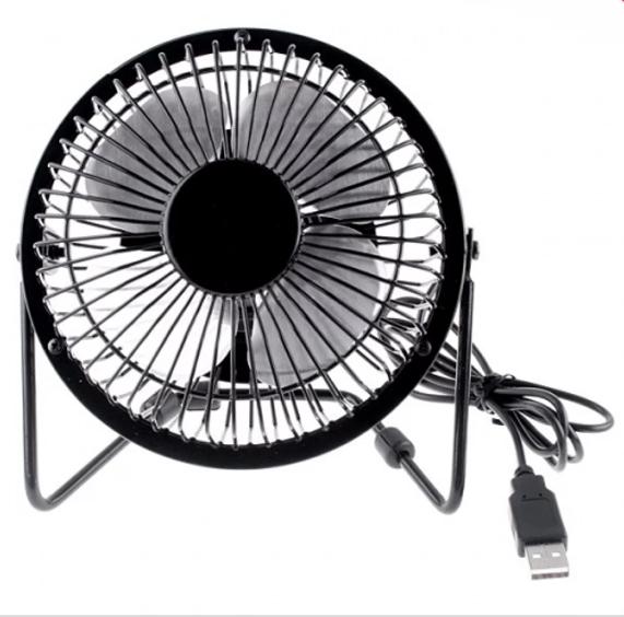 MURAHH Kipas Mini Fan USB Fleco 4 Baling Baling