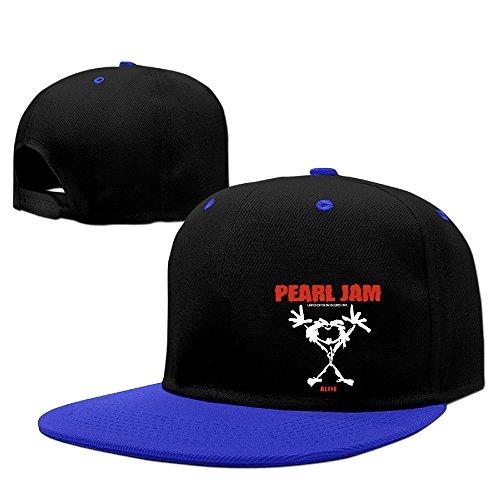 Pearl Jam Limited Edition On Coloured Vinyl Alive Unisex Adjustable Baseball Hats Punk Hip-hop Caps