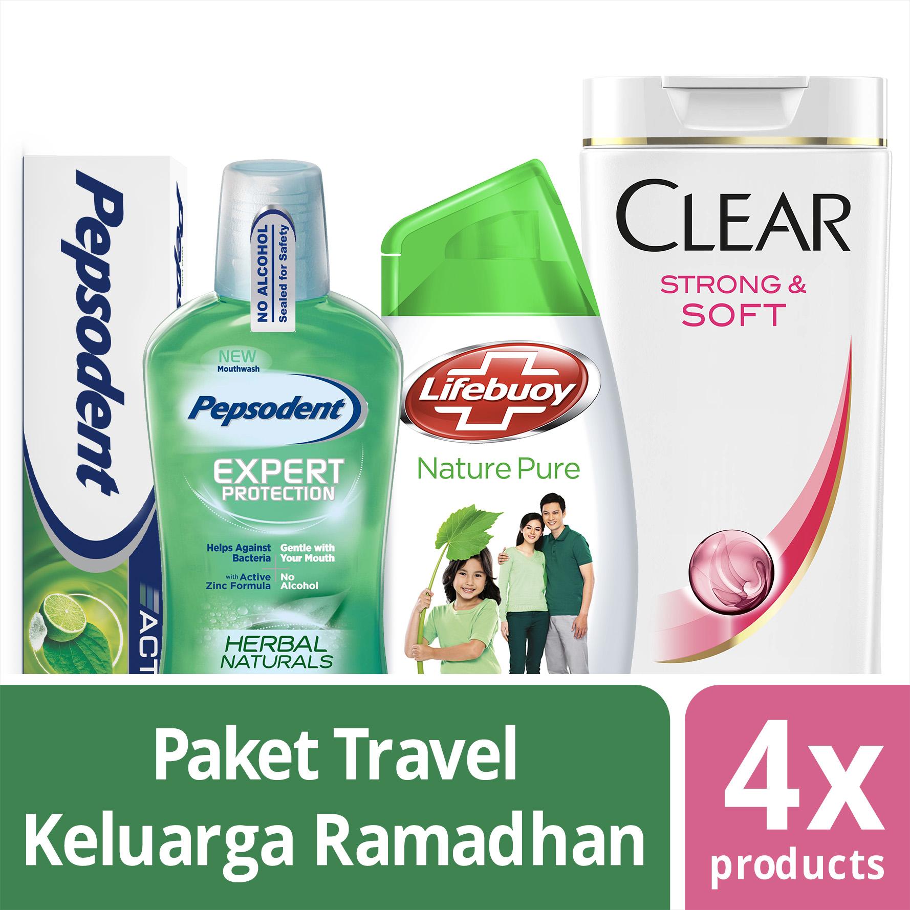 Paket Ramadan Travel Keluarga dari Pepsodent Lifebuoy & Clear